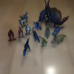 ティラノサウルス他（エイコー）ミニチュアプラネット他PVCフィギュア