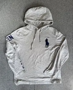 Polo by Ralph Lauren パーカー グレーMサイズ ビッグポニー