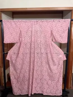 レース 着物 浴衣にも ピンク 未使用品 FU109 - メルカリ