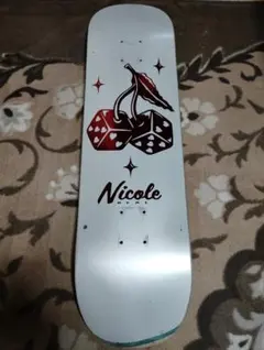 REAL スケートボードデッキ チェリー 8.0inch