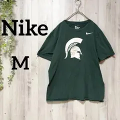 Nike スパルタンロゴ Tシャツ グリーン M