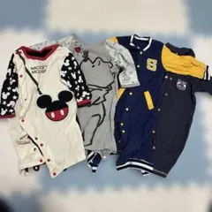 ベビー服 ロンパース 4点セット 60-70cm