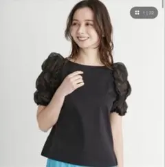 【美品】CELFORD シュリンクスリーブカットソーのサムネイル