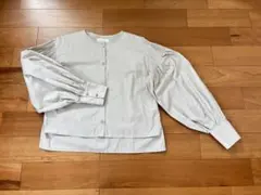 MIDIUMISOLID ライトグレー 長袖シャツのサムネイル