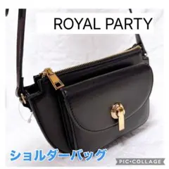ROYAL PARTY ショルダーバッグ ブラック
