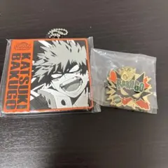 僕のヒーローアカデミア 爆豪勝己 キーホルダー 2点セット