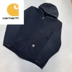 Carhartt ダブルフェイス フルジップパーカーサーマル ネイビー フェード