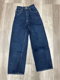 AZULBYMOUSSY アズール　デニム　ハイウエスト ワイドデニムXSサイズ