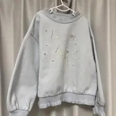 Mezzo Pianoパール付きトレーナー