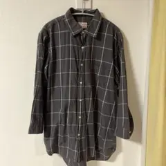 UNIVERSAL GARMENTS チェック柄7分丈シャツ