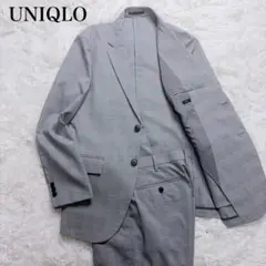 【未使用級】ユニクロ 感動 ジャケット　セットアップ グレンチェック M