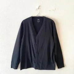 ☆【ユニクロ】エアリズム UVカットカーディガン DRY綿混 Vネック Sのサムネイル