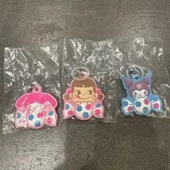 PEKO×サンリオキャラクターズ ぷっくりめじるしアクセサリー　最新ガチャ