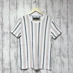 アバクロンビー＆フィッチ 半袖Tシャツ ストライプ柄 カジュアル 普段着