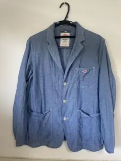 美品　DANTON BEAMS 別注 シャンブレー カバーオール 40 ダントンのサムネイル