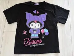 サンリオ　Kuromi Tシャツ 黒 140cm