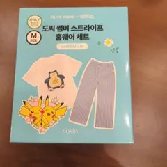 ポケモン　Pokémon　カビゴン　パジャマ　ルームウェア　オリーブヤング　韓国のサムネイル