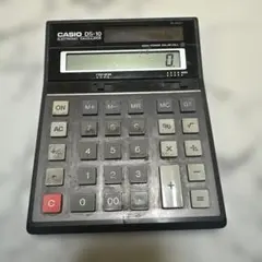 CASIO 電卓 DS-10 本体 10桁 事務用品 カシオ 레트로 事務
