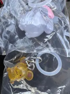 ポムポムプリン　めじるしアクセサリー　マカロンとスコーン