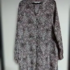 希少✨ SOEJUソージュ ペイズリー柄ワンピース 廃盤色 ピンク トール