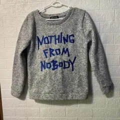 美品CECI McBEE グレー スウェット トレーナー　トップス