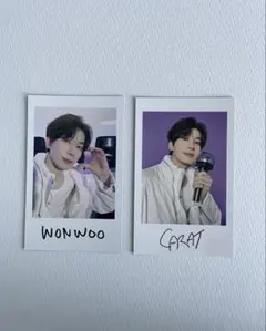 セブチ'FOLLOW' AGAIN TO JAPAN ウォヌ　ステッカーカード