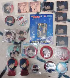 名探偵コナン　赤井秀一　缶バッジ　まとめ売り　メモリアル缶バッジ　鍵穴