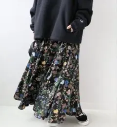 ジャーナルスタンダード　relume マーメイドスカート　フラワー