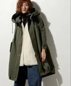 希少 THE RERACS ロングコート ダッフルコート ネイビー - メルカリ