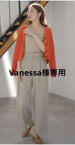 UNFILO タックワイドパンツ スラックス