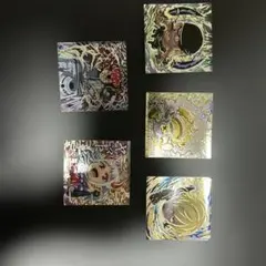 アニメキャラクター ホログラムシール 5枚セット