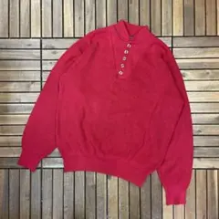 ヘンリーネックセーター