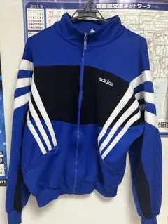 希少 90's アディダス 万国旗タグ フリース トラック ジャケット
