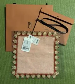 ネコポス箱発送/近沢レース ロールケーキ ピーチ ユナイテッドアローズ袋付き②