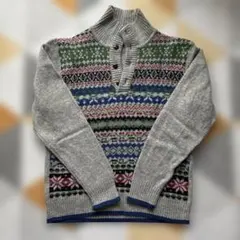 モックネック ニット