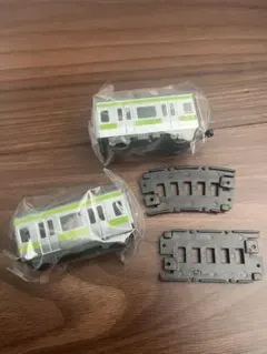 ミニモータートレイン新旧山手線線 ガチャガチャ