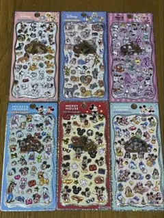 ディズニー プチドロップステッカー6枚セット