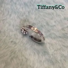 おまけ付き　ティファニーTIFFANY ナローフープピアス 片耳 シルバー925