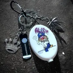 カラビナ　キーホルダー　スケボー　スケーター　ストリート　Y2K アクセサリー