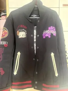 JH Design M&M's スタジャン ブラック ピンク XL JH Design M&M's スタジャン ブラック ピンク XL - メルカリ