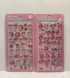 ボンボンシール ハローキティ・マイメロディ 2枚セット