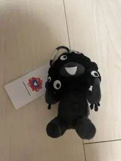 黒ミャクミャク　カラビナ付マスコット