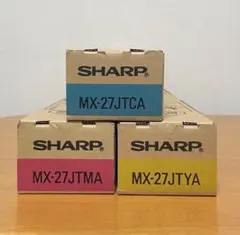 新品】シャープ SHARP複合機 純正トナー MX-31JT カラー3色セット