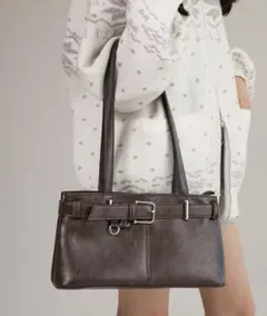 【apresjour mignon×ARIAZ】ヴィンテージ風スクエアバッグのサムネイル