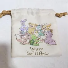 ダッフィー フレンズ 巾着ポーチ