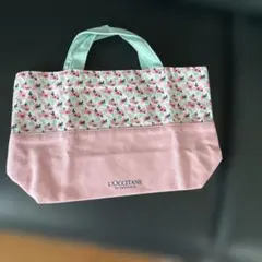 L'OCCITANE 花柄 キャンバス ミニトートバッグのサムネイル