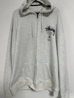 2025年最新】stussy ジップパーカー グレーの人気アイテム - メルカリ
