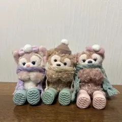 ダッフィー&フレンズ ダンシング スノーフレーク ぬいぐるみチャーム