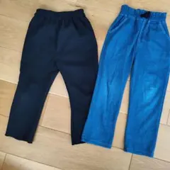 ボトム　セット　110 ズボン　デニム　女の子 キッズ