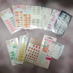 ネイルシールセット さまざまなデザイン 12セット まとめ売